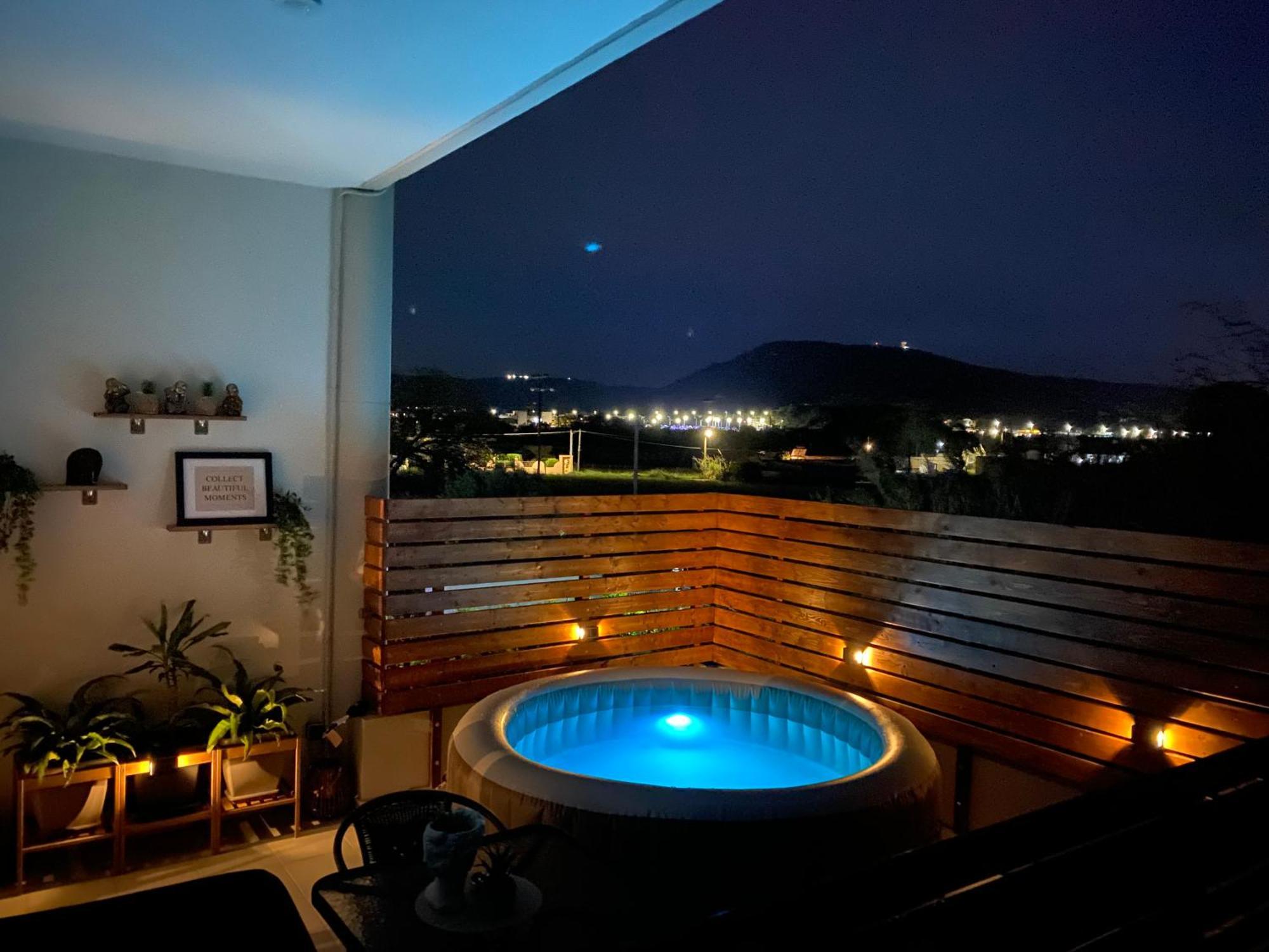 Marvinas Seaside Apartments, Gaia Apartment & Hydor Jacuzzi Apartment Kremastí Zewnętrze zdjęcie