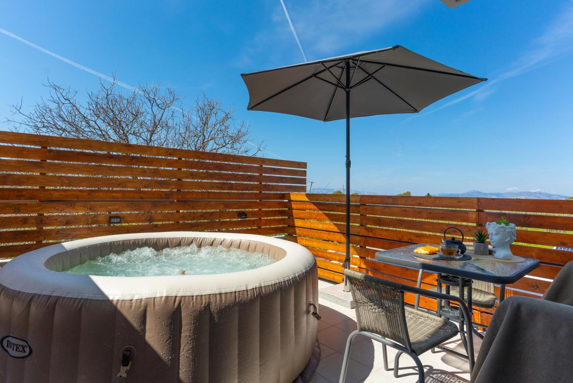 Marvinas Seaside Apartments, Gaia Apartment & Hydor Jacuzzi Apartment Kremastí Zewnętrze zdjęcie